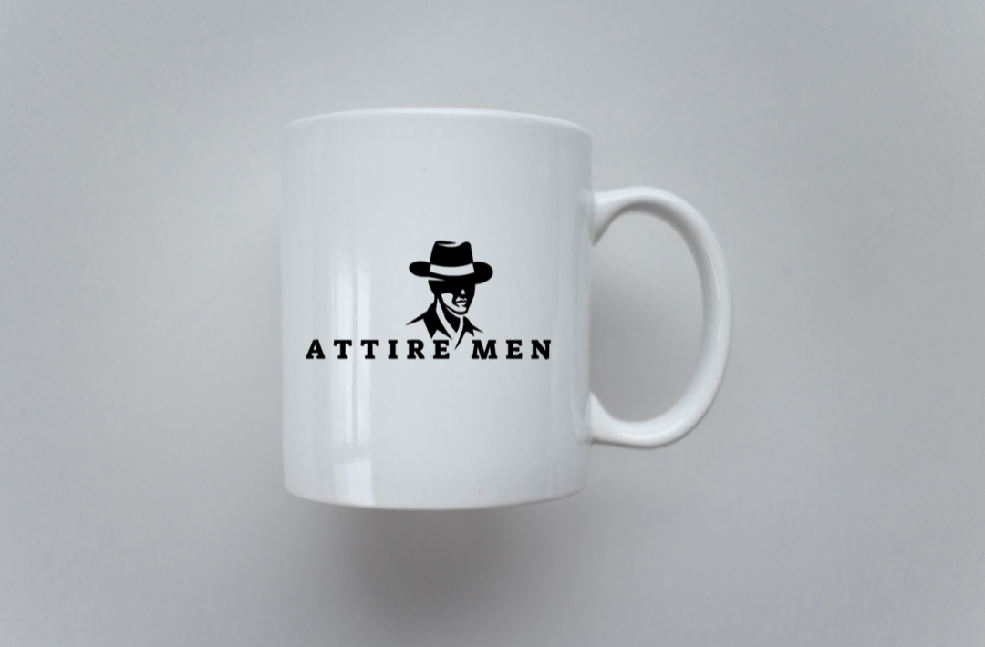 White - Attire Men™ branded mug