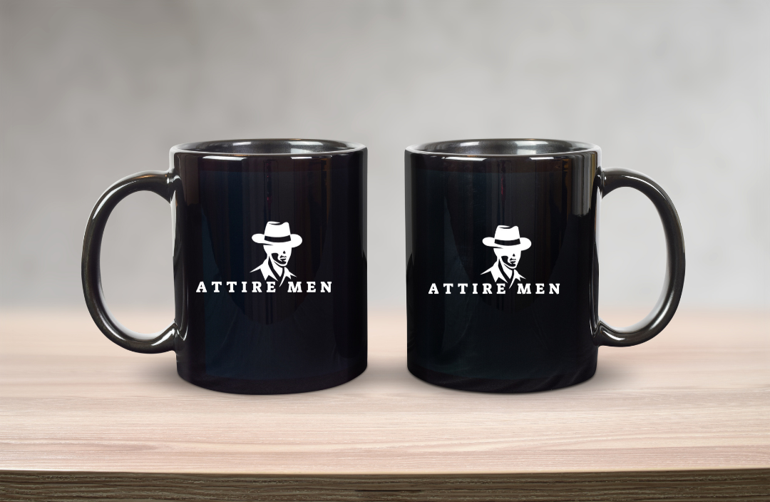 Black - Attire Men™ branded mug